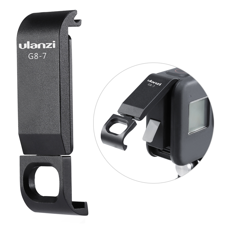

Ulanzi G8-7 Seitenschutzdeckel Batteriedeckel Für Gopro Hero 8 Sportkamera Abnehmbare Türgehäusekasten