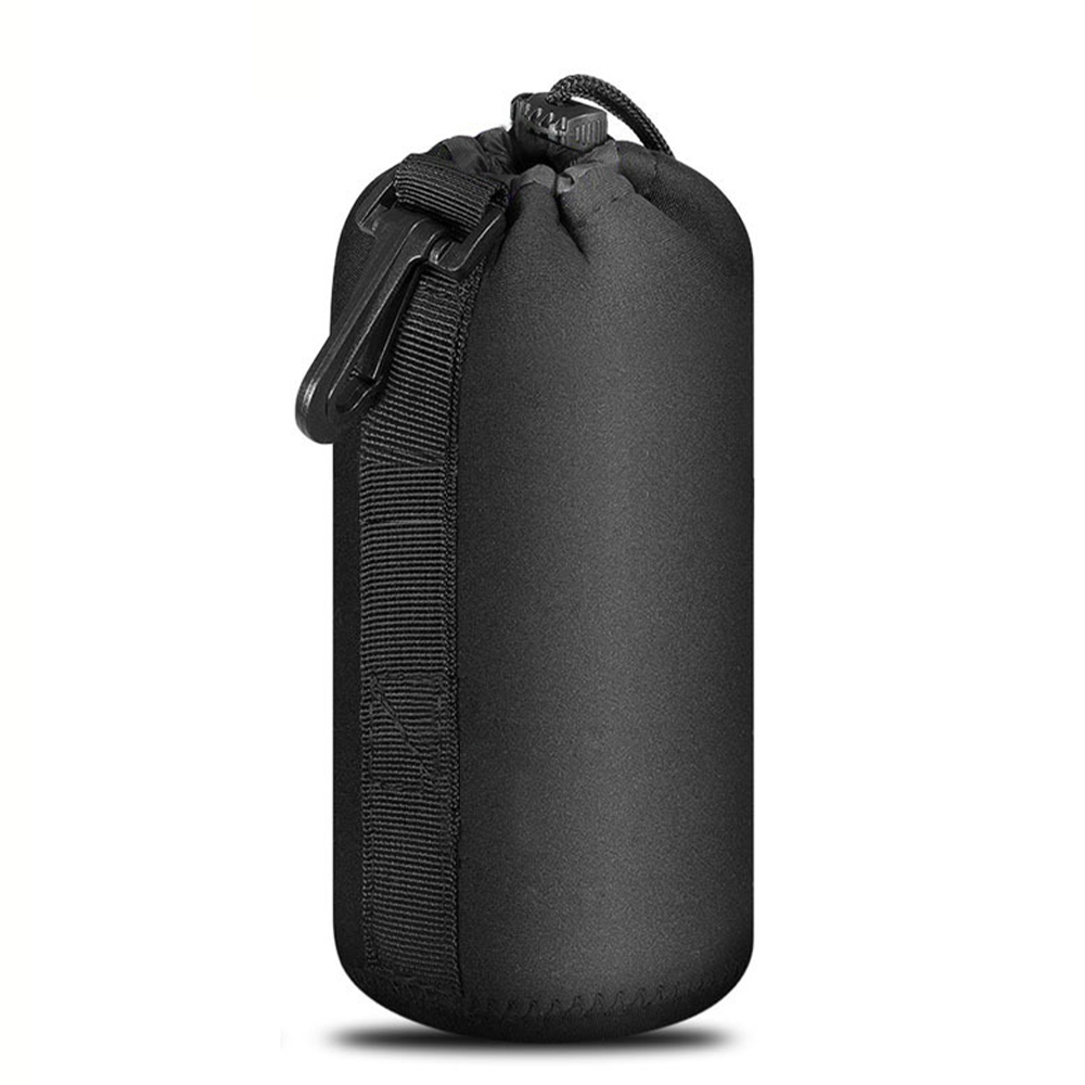 

J-1384 Anti-scratch-kamera-objektivbeutel Wasserdichtes Neopren-kordelzugbeutel Hülle Für Sony Canon, Größe M