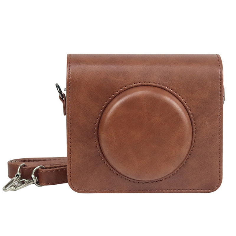

Für Kodak C300R Vintage PU Lederkameratasche Körperbeutel Tragbarer Tasche Mit Schultergurt