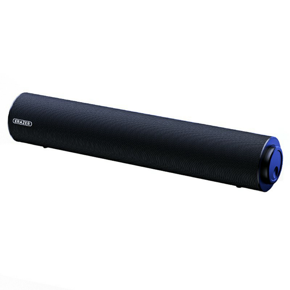 ERAZER W110 Desktop USB Wired Speaker 3.5mm Audio Input 6W Portable Speaker for PC Gaming (Invested By Lenovo) - Black