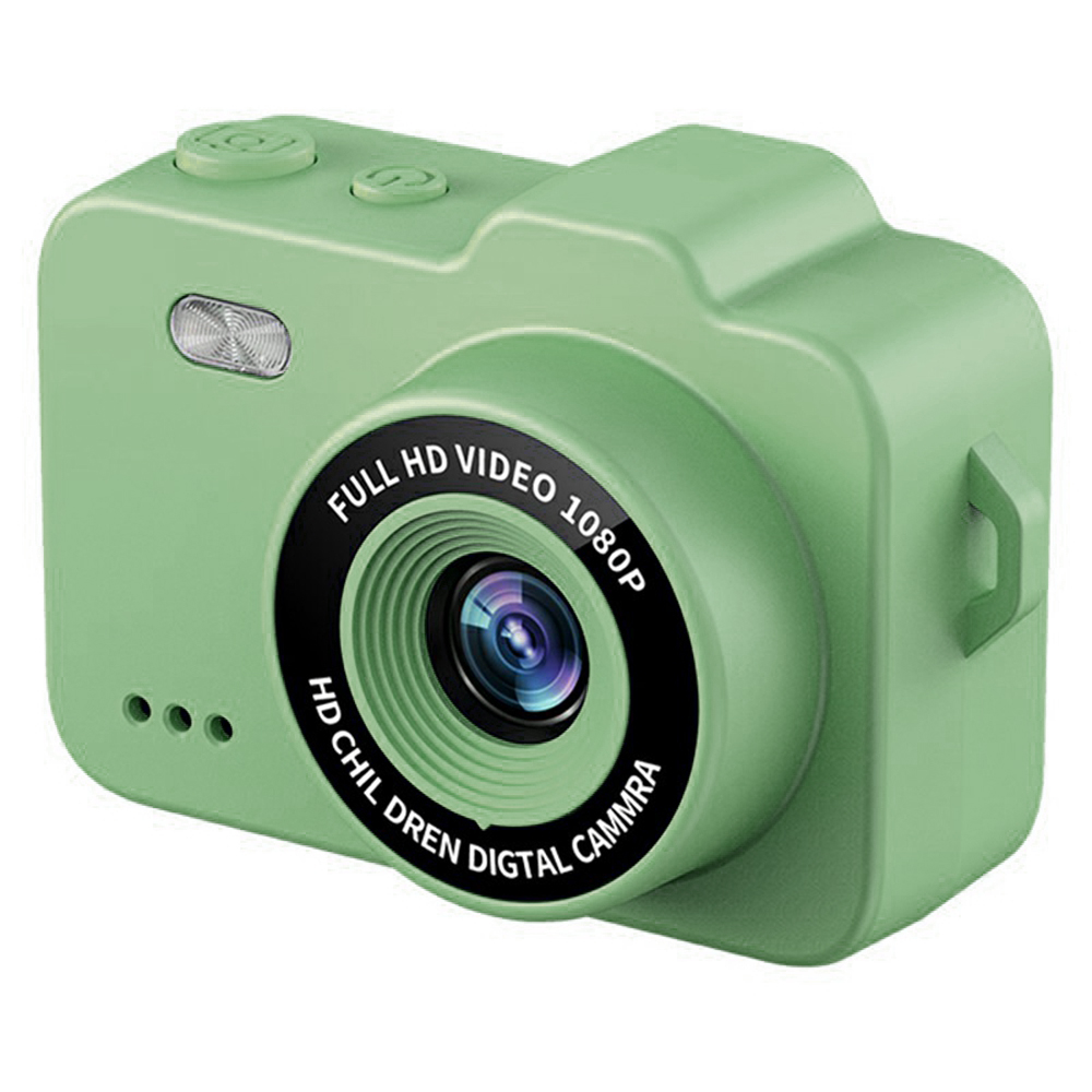 M8 Thumb Camera 0.96 Inch Screen LED Flash Night Vision Portable Mini HD Photo Video Recorder - Green