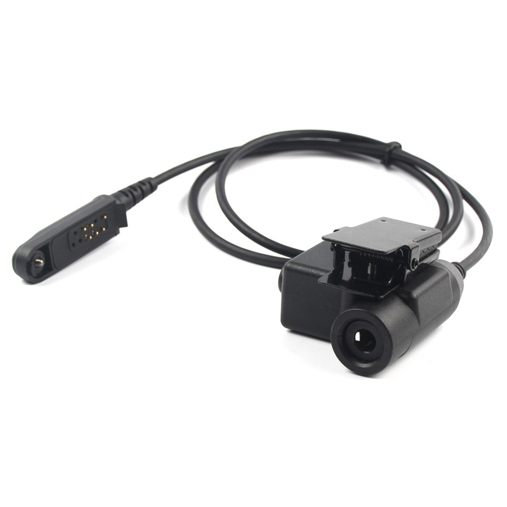 For Baofeng UV-9R / UV-9R Plus / UV-XS Ham Radio Walkie Talkie U94 PTT Headset Adapter