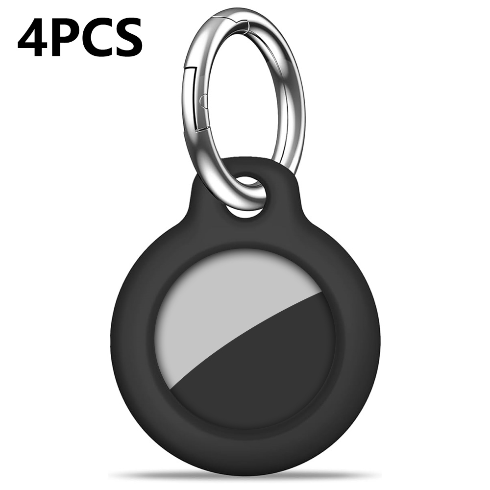 4Pcs for Apple AirTag Bluetooth-compatible Locator PC Protective Case Anti-Drop Cover