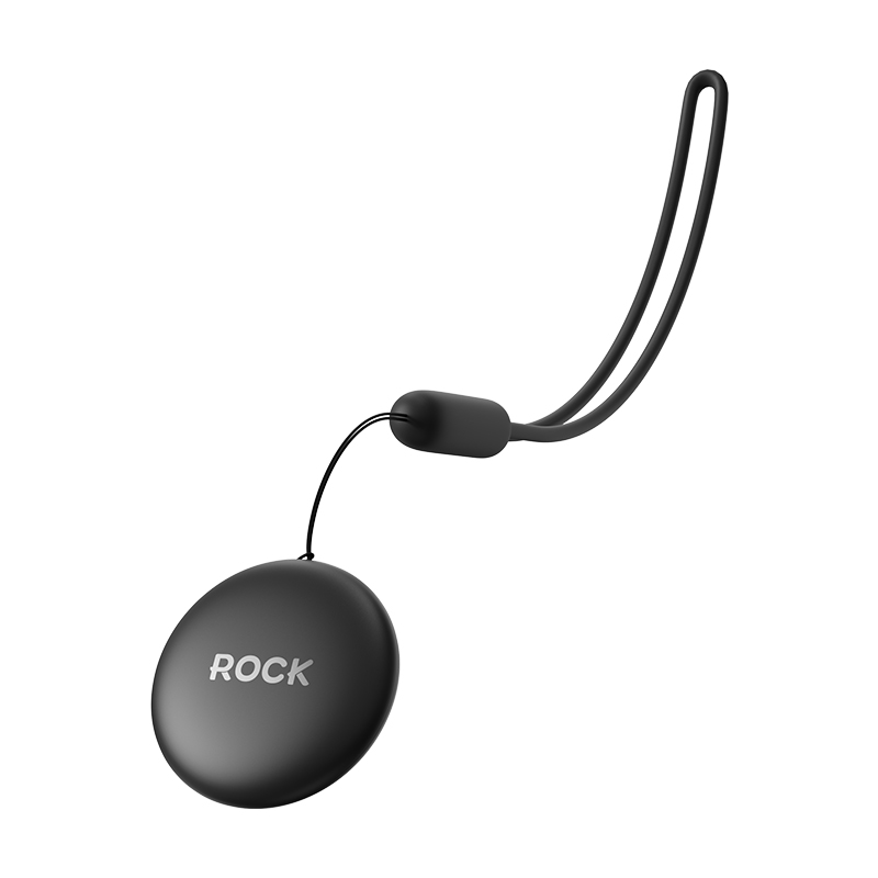 ROCK Tag Wireless Tracking Device Anti-Lost Key Wallet Finder Locator for iOS - Black