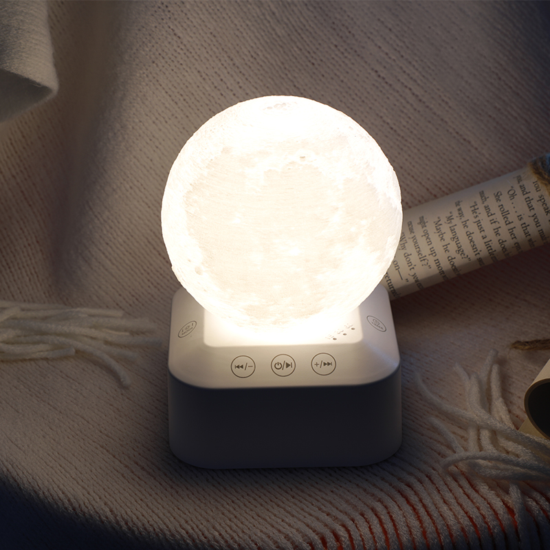

Q2 USB Charging White Noise Relaxing Sound Baby Sleep Aid Remote Control Colorful LED Light Insomniac Therapy Machine