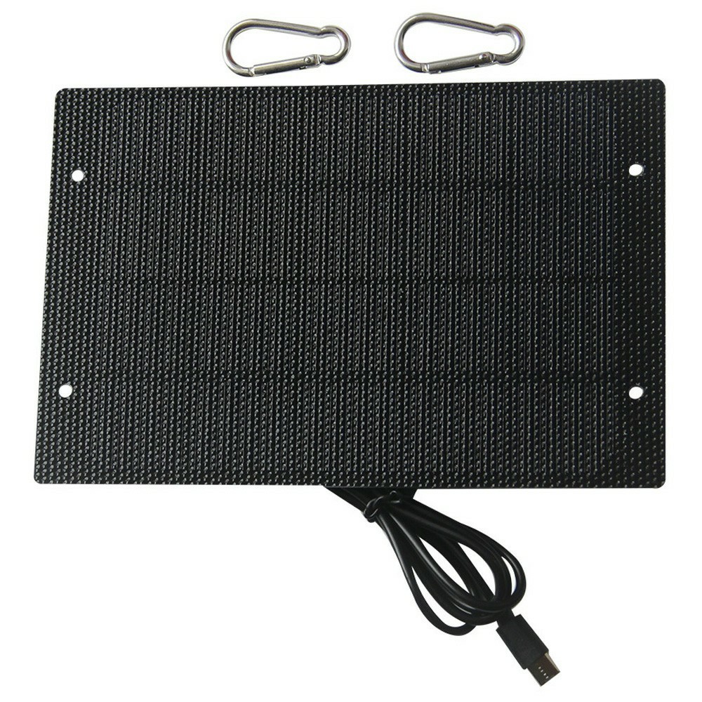 5W ETFE Laminated Solar Charging Panel for Smartphone Portable Outdoor Power Supply with Type C Output
