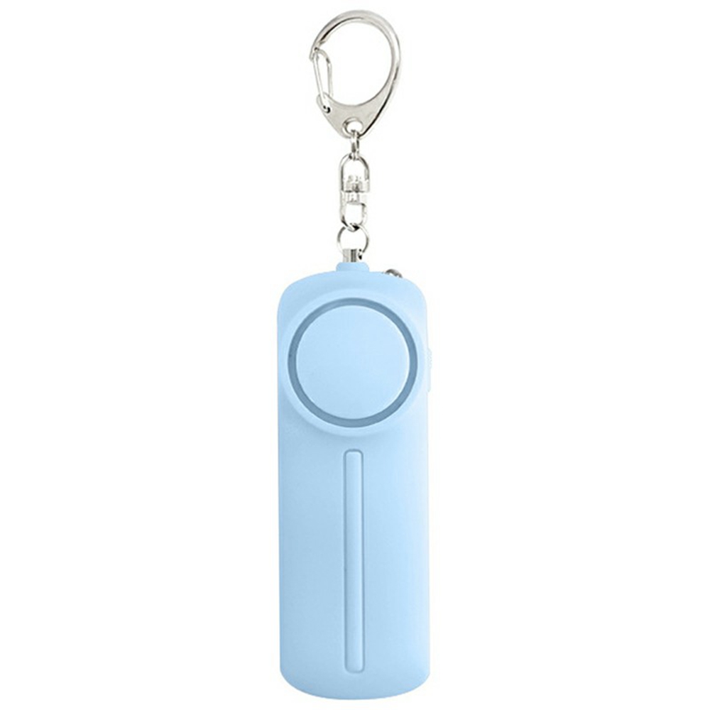 AF-9400 130dB Personal Alarm Self Defense Safety Keychain for Women Emergency Siren Built In LED Flashlight - Baby Blue
