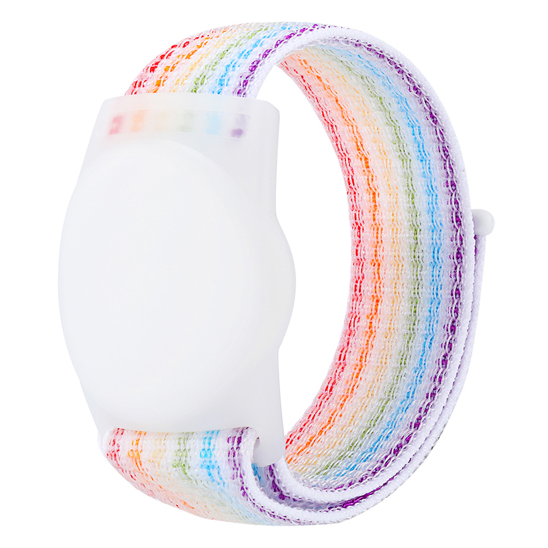 

Schutzhülle Für Huawei -tag Bluetooth Tracker -halter TPU -abdeckung Mit Nylon -armbandarmband - Mehrfarbig