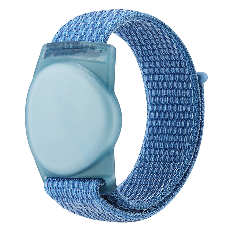 

Schutzhülle Für Huawei -tag Bluetooth Tracker -halter TPU -abdeckung Mit Nylon -armbandarmband - Kapblau