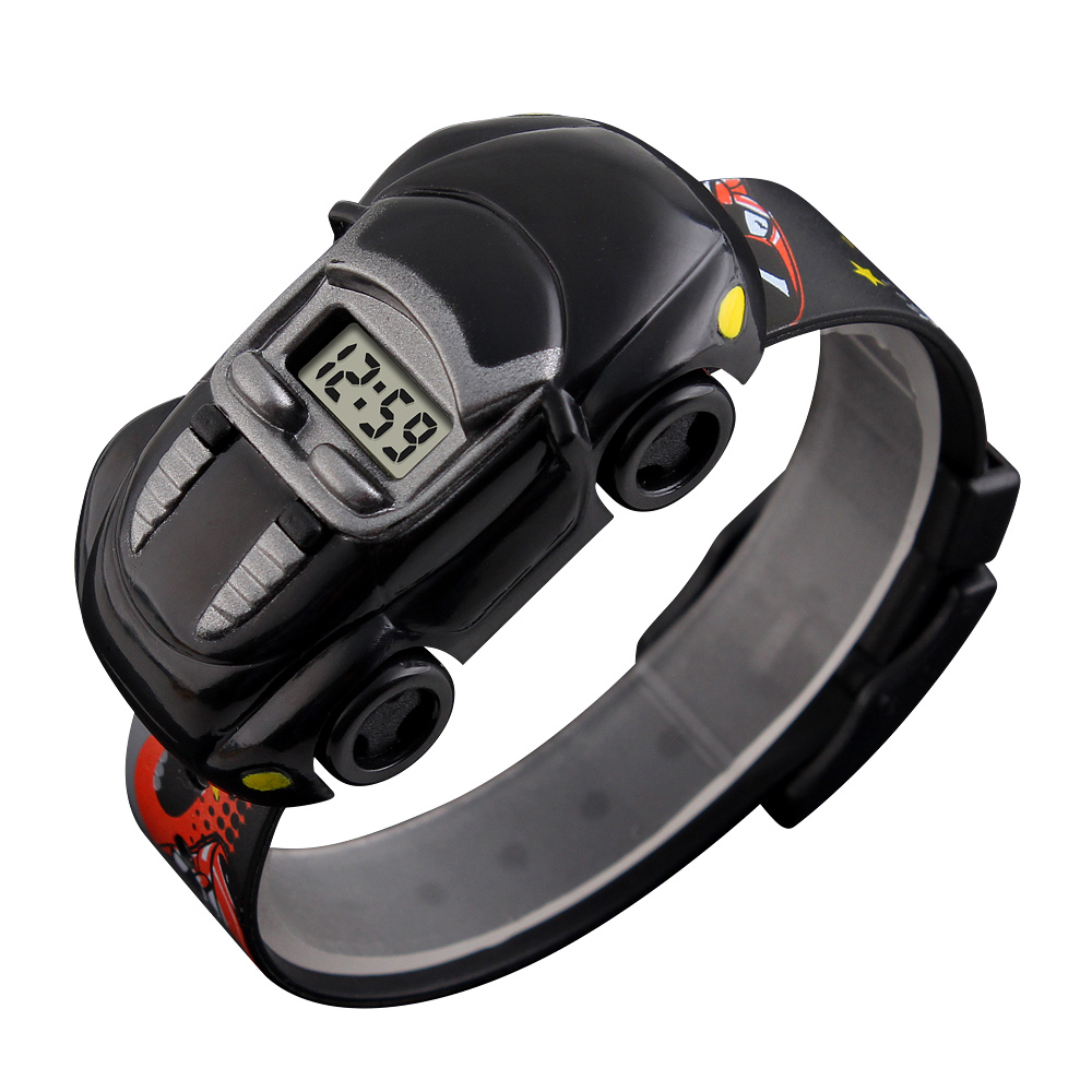 

Skmei 1241 Fashion Car Design Children Army Watch Student Electronic Watch - Schwarz