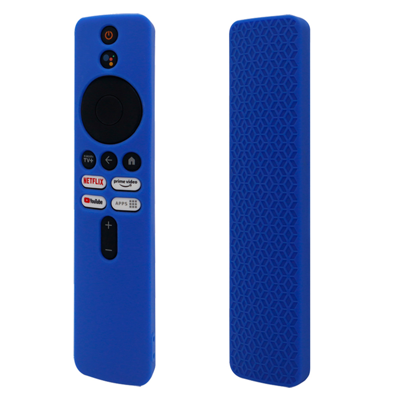 

Silikon-schutzhülle Für Die Xiaomi-tv-box S 2nd-gen-fernbediener Anti-kratzerhülle - Blau