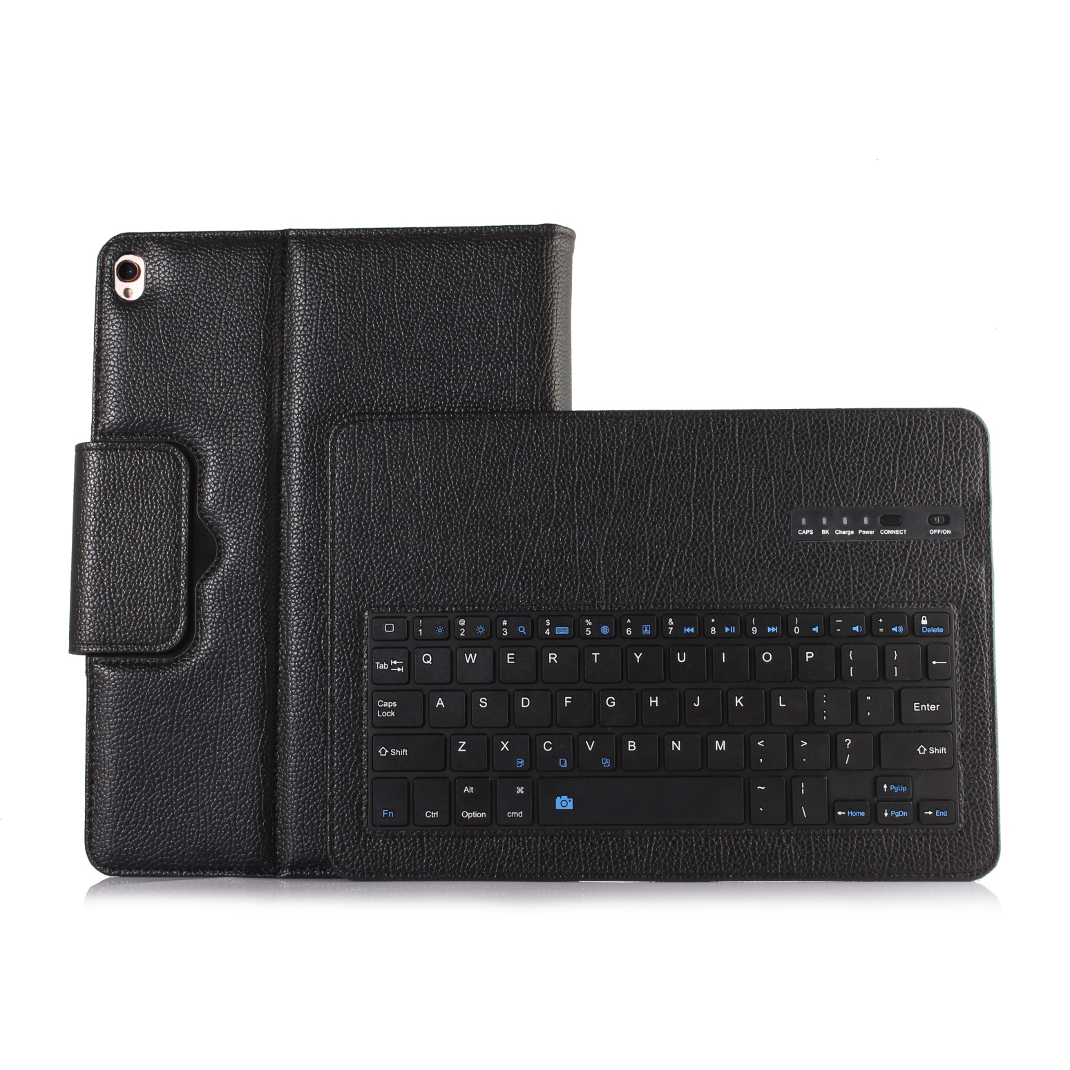 

For iPad Pro 10.5-inch (2017) Detachable Bluetooth Keyboard Leather Stand Case Cover - Black, iPad