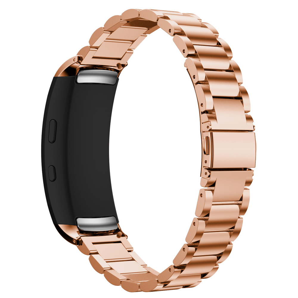 

Роскошная Нержавеющая Сталь На Запястье На Запястье Для Samsung Gear Fit 2 SM-R360 - Розовый Золотой Цвет, Gear Fit2