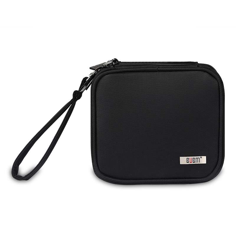 

Double Layer Waterproof Protective Carrying Case with Hand Strap for Nintendo 2DS - Black
