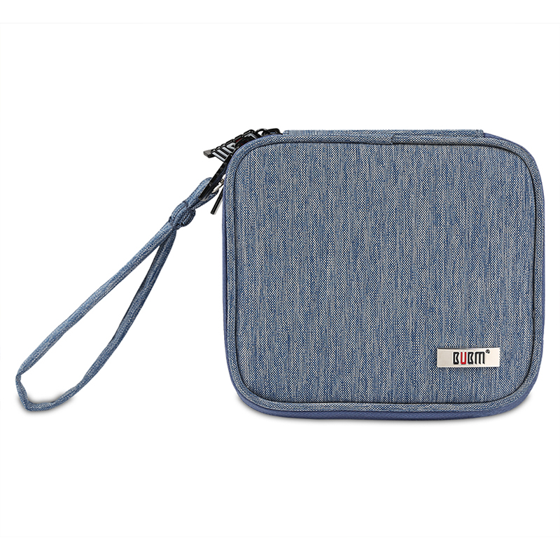 

Double Compartment Storage Case Protective Carrying Bag for Nintendo 2DS - Blue