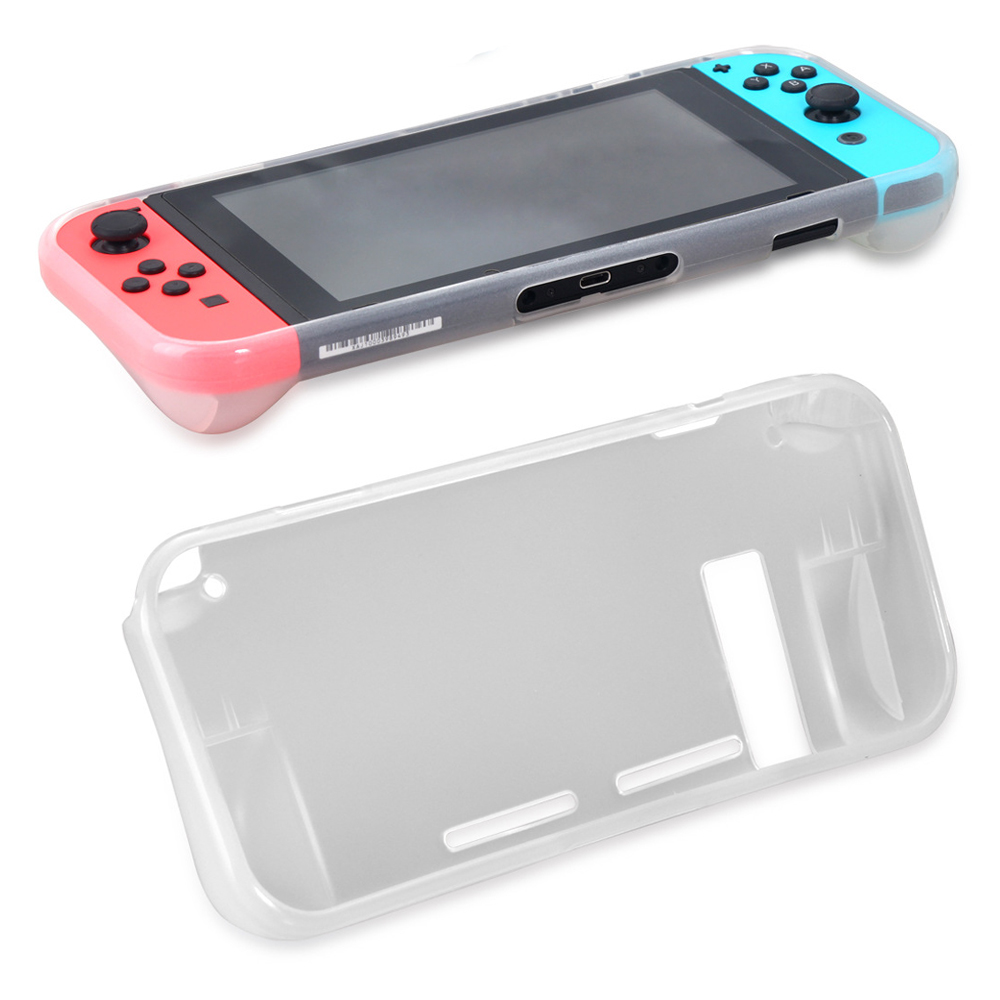 

OIVO Для Nintendo Switch 2-in-1 TPU Case + Закаленный Стеклянный Экран Защитник Пленки - Прозрачный