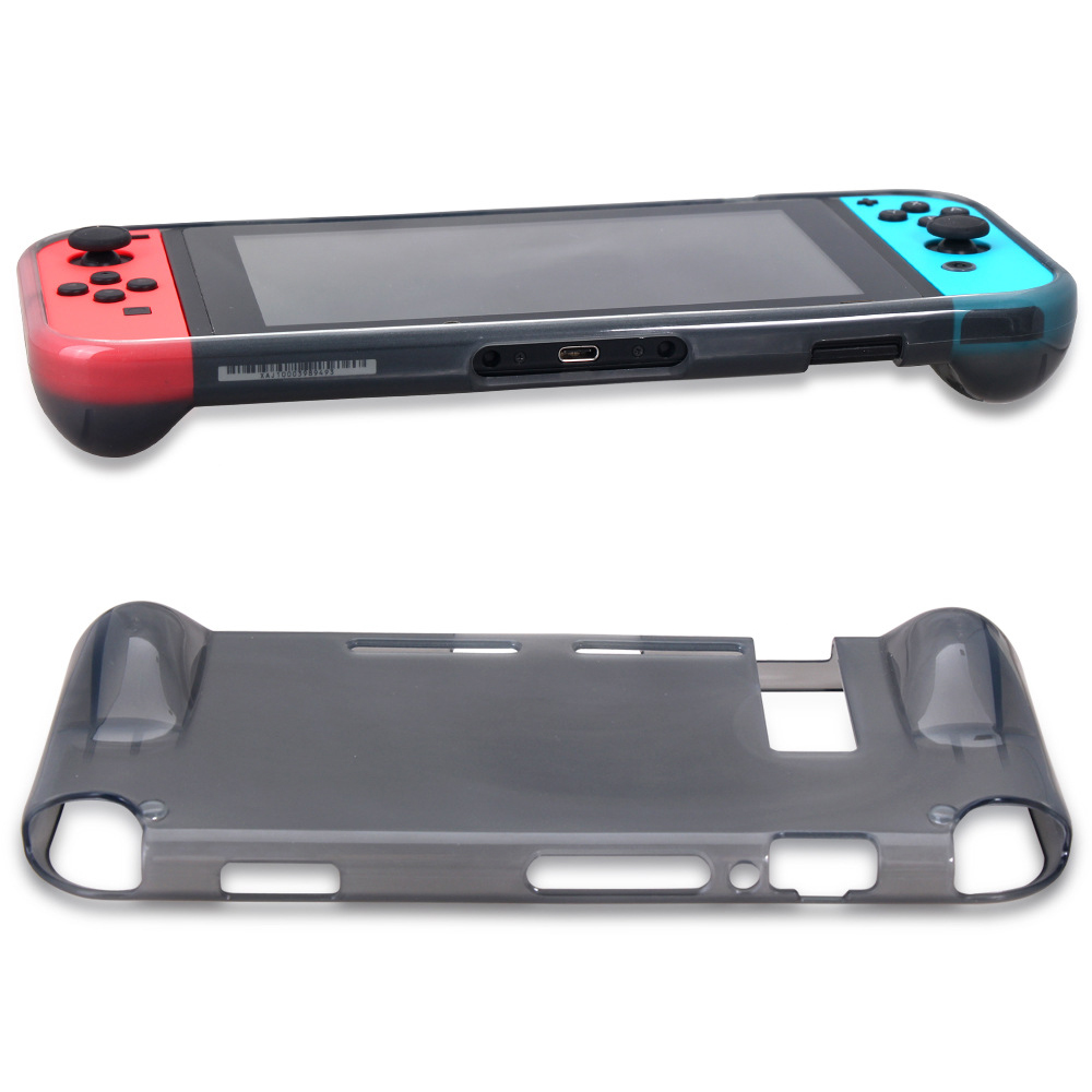 

OIVO Для Nintendo Переключатель 2-в-1 Крышка ТПУ + Закаленный Стеклянный Набор Экрана - Серый