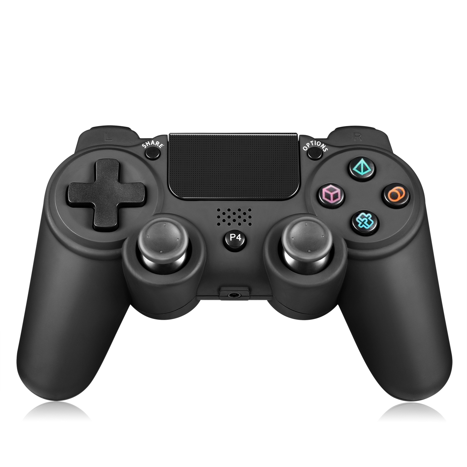 

PS4 Wireless Controller Double Motor Gyro + Vibration Built-in Speaker - Black