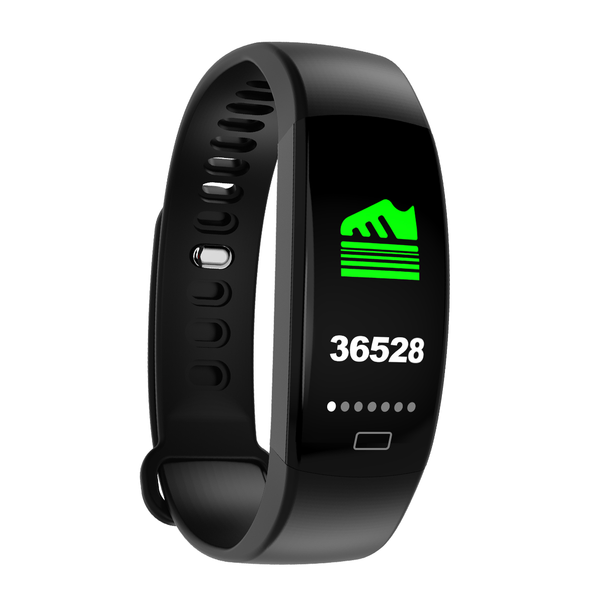 

F64HR Sports Smart Bracelet Heart Rate Sleep Monitor Waterproof Bluetooth Wristband - Black