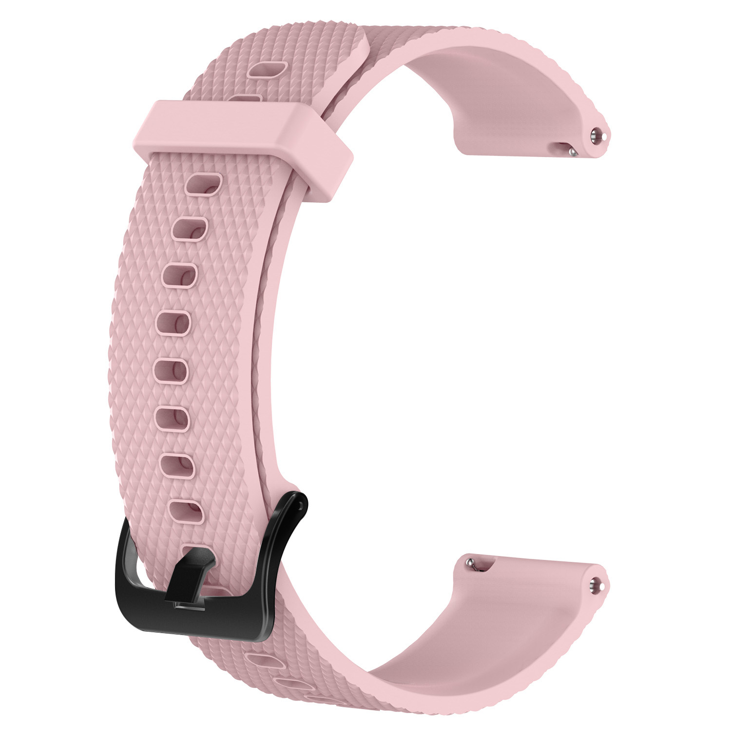 

Textured Silicone Watch Wrist Strap for Suunto 3 Fitness - Pink / Size: S, Other Phone Models