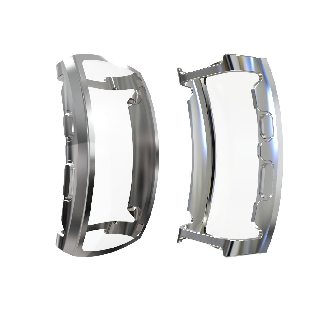 

Electroplating TPU Watch Shell for Samsung Gear Fit 2 Pro - Silver, Other Samsung Models