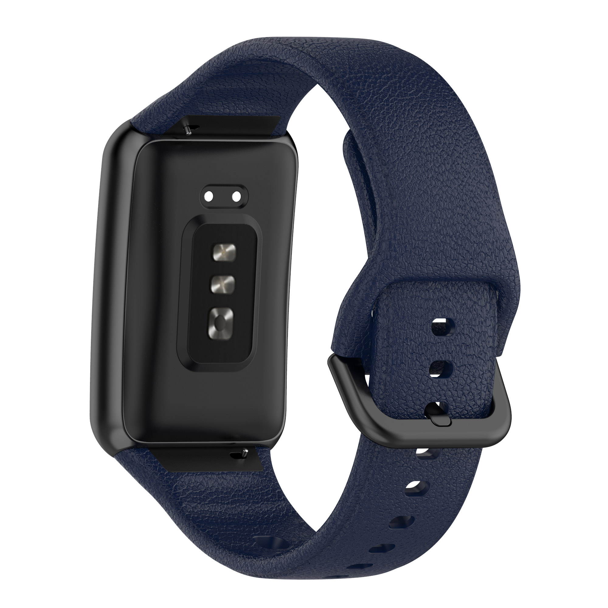 

Текстурированная Силиконовая Часовая Замена Ремня Для Oppo Watch Бесплатно - Синий, Other OPPO Models