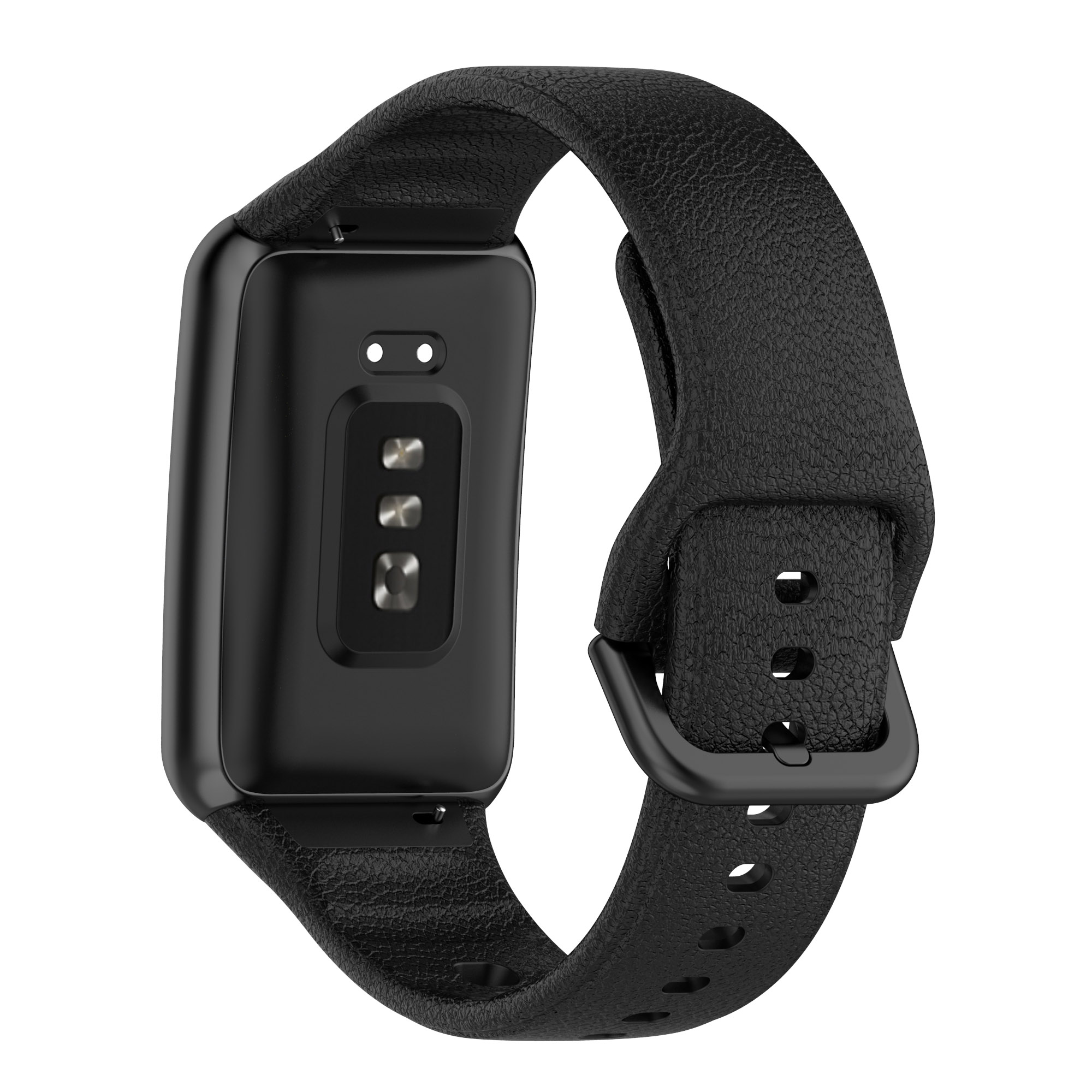 

Текстурированная Силиконовая Часовая Замена Ремня Для Oppo Watch Бесплатно - Черный, Other OPPO Models