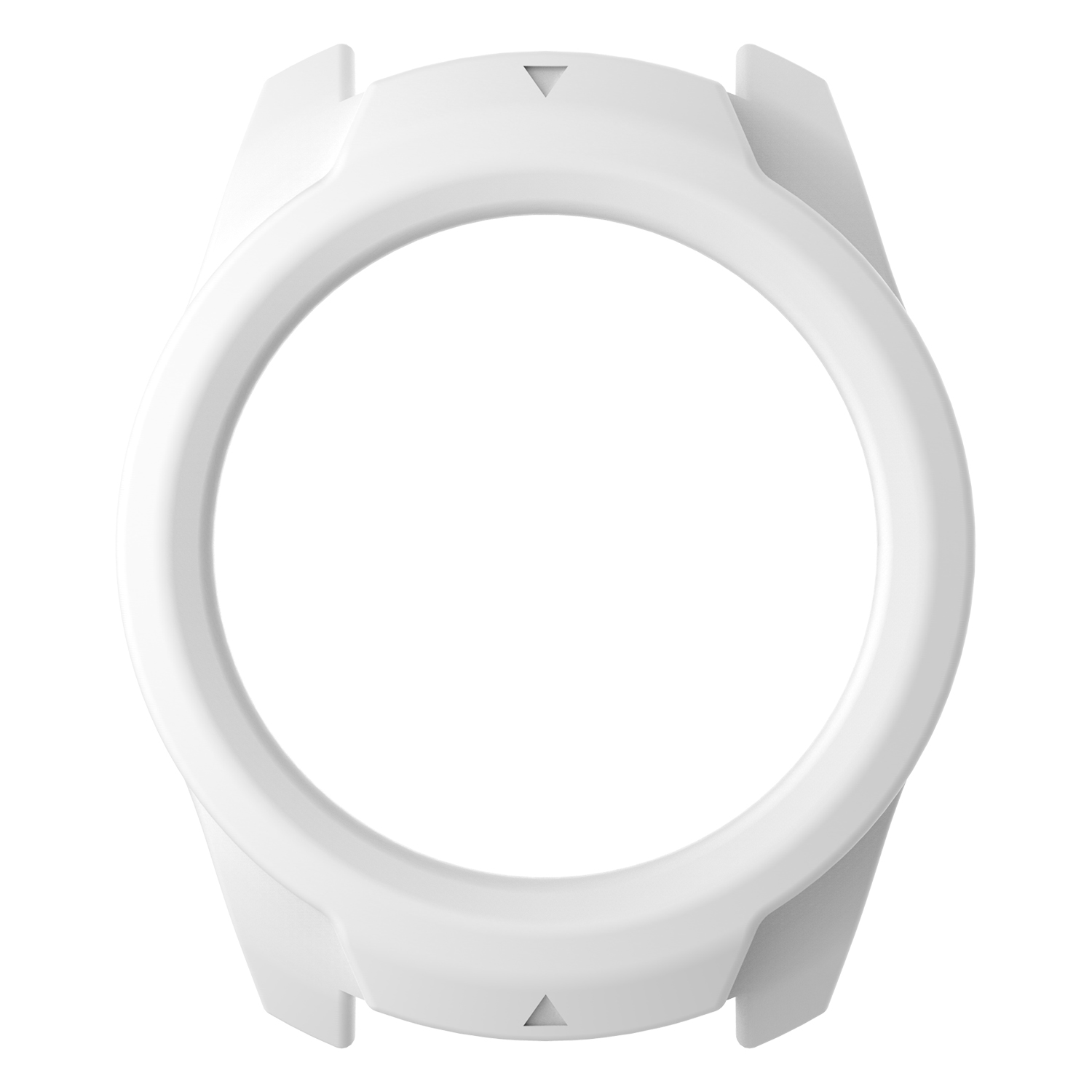 

Мягкая Силиконовая Крышка Кадра Для Часов Ticwatch Pro - Белый, Other Phone Models