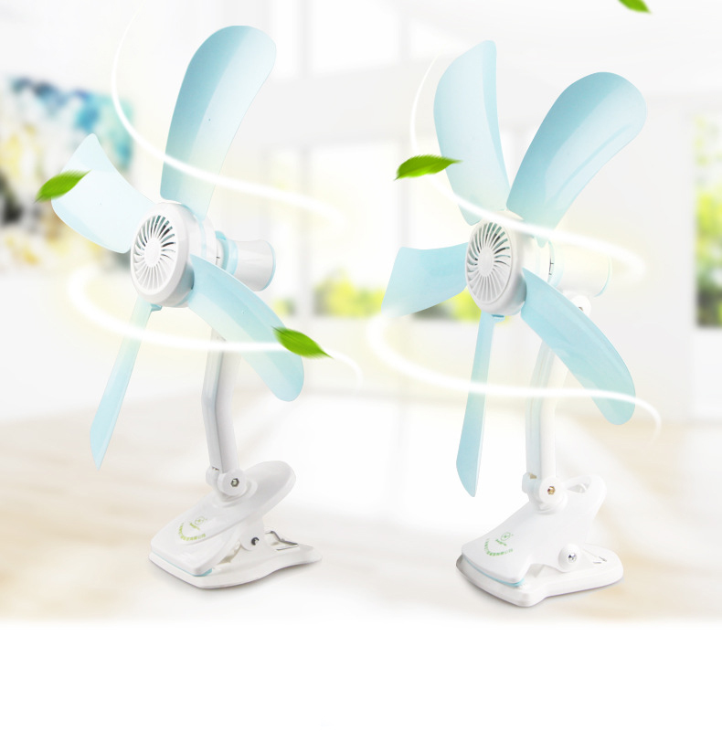 

5 Лопастей Электрический Клип На Стойке Планшетного Вентилятора Breezer Cooler - US Plug