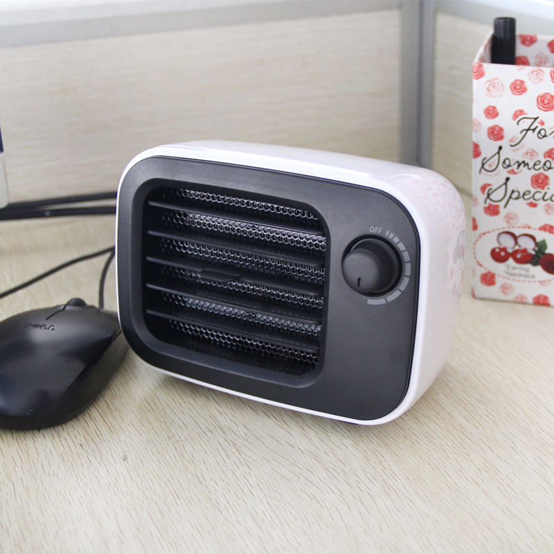 

Retro Heater Intelligent Thermostati Electric Heater Stove Radiator Warmer Household Automatic Temperature Heating Fan - White/EU Plug