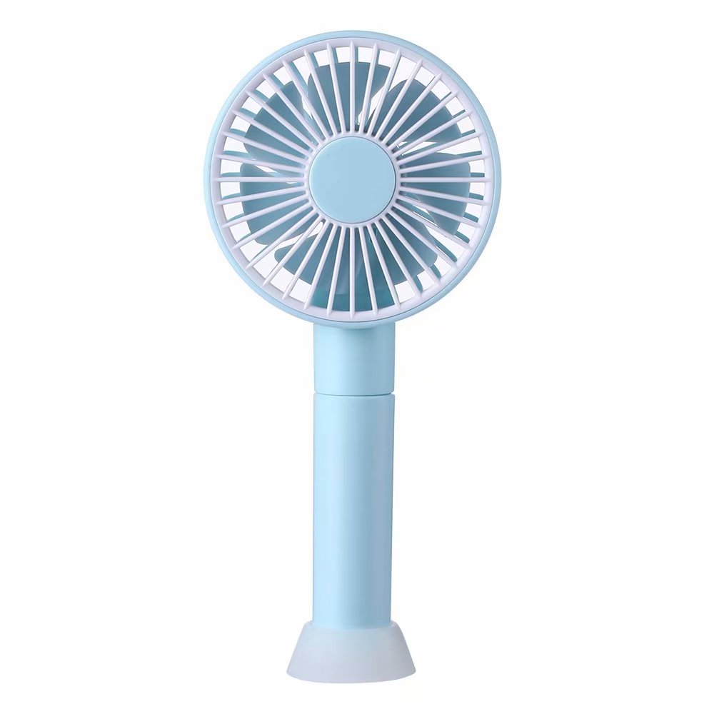 

Small USB Handheld Fan Outdoor Desktop Silent Fan - Blue