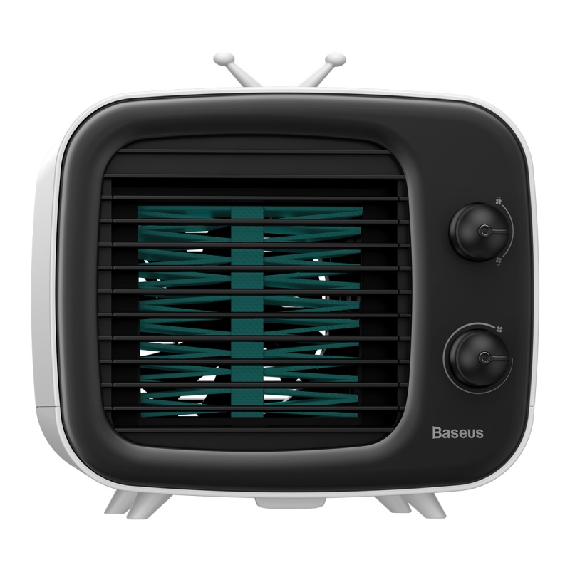 

BASEUS 4.2W Air Condition Fan Desktop Evaporative Cooler 320mL Water Tank - White/Black