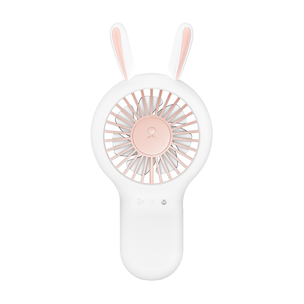 

KINGXBAR Cute Portable Handheld Mini USB Fan for Summer Cooling - White