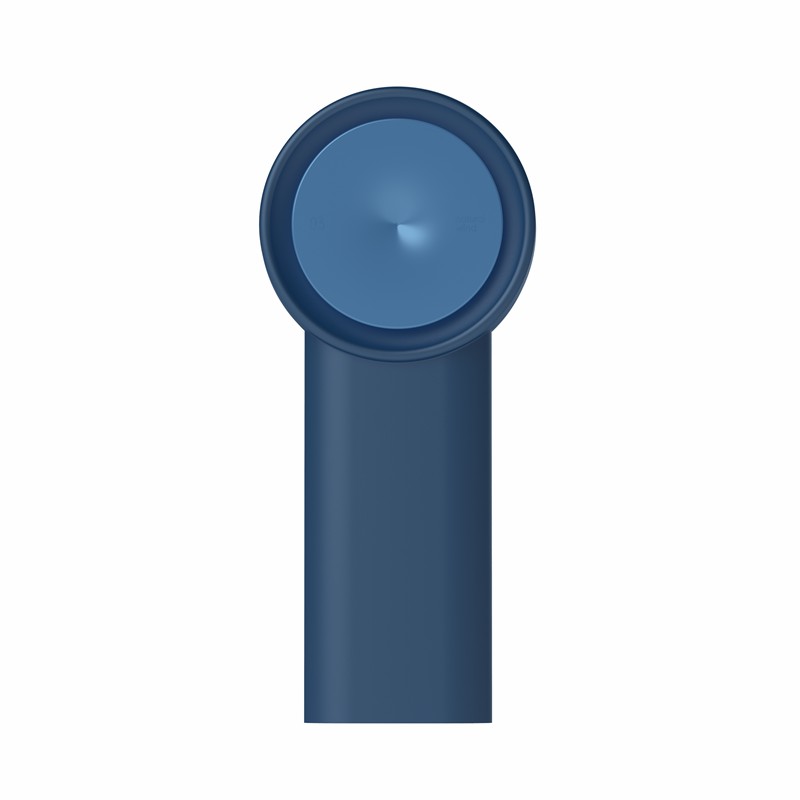 

USB Rechargeable Mini Handheld Fan Portable Summer Cooling Fan Power Bank - Blue