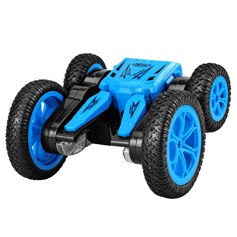 

Q71 RC Cars 2,4 Ghz Light Light Remote Control Tunt Tumbling Tamion Doublées Doublées Flips Hors Des Voitures de Route - Bleu