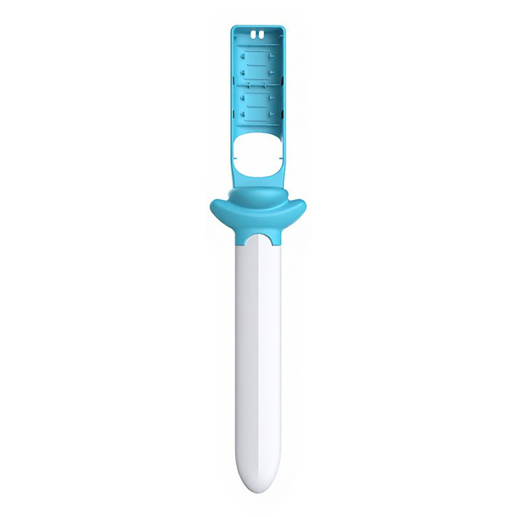 DOBE TNS-5157 Sword Hand Grip for Nintendo Switch / Switch OLED / Switch 2 Motion Sensing Light Sword Controller - Blue