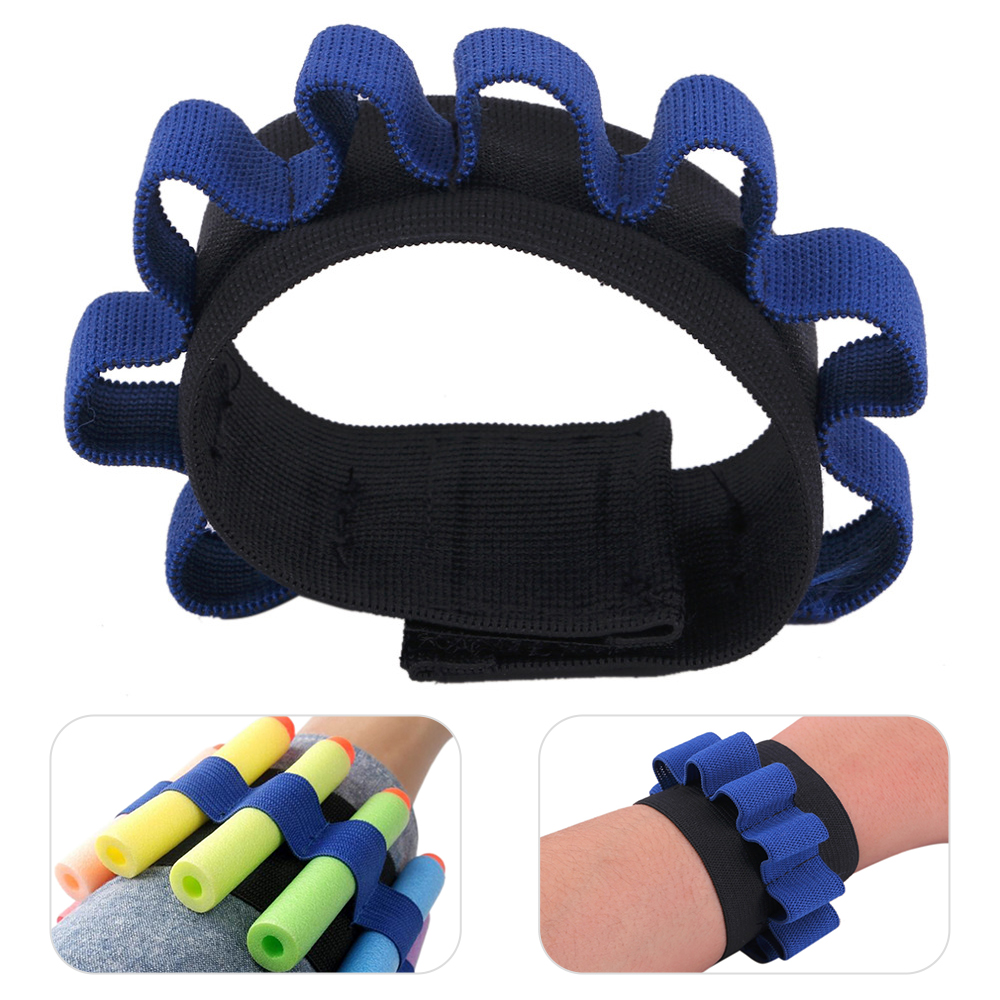 

SW-001 Eva Bullet Lagergelistiemiist ​​eva Weichkugeln Haltern Handgelenk Gürtband Armband