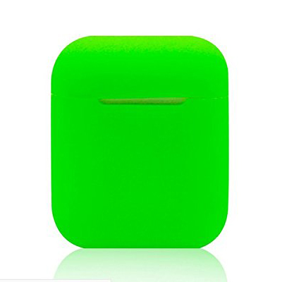 

Крюна с Амортизацией Силиконовой Защиты Ланкилина Для Apple Airpods с Корпусом Зарядки (2016) - Зеленый, Apple AirPods with Charging Case (2016)