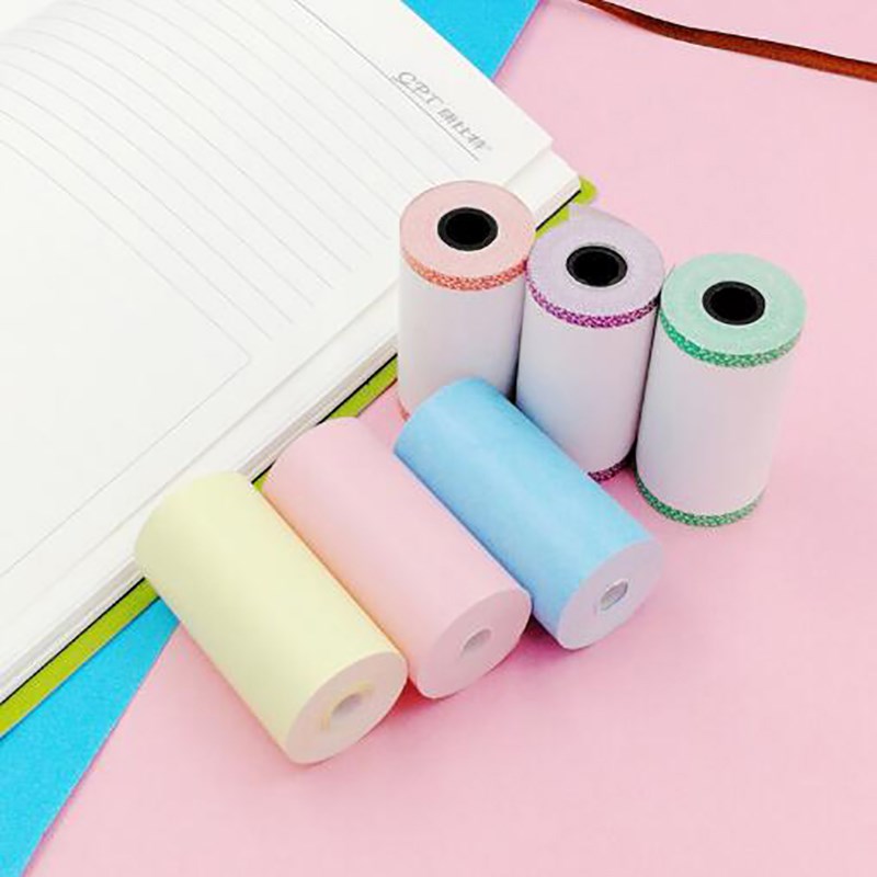 

57x30cm/Roll Printing Sticker Photo Paper for Paperang A6 P1/P1s Printer - Random Color