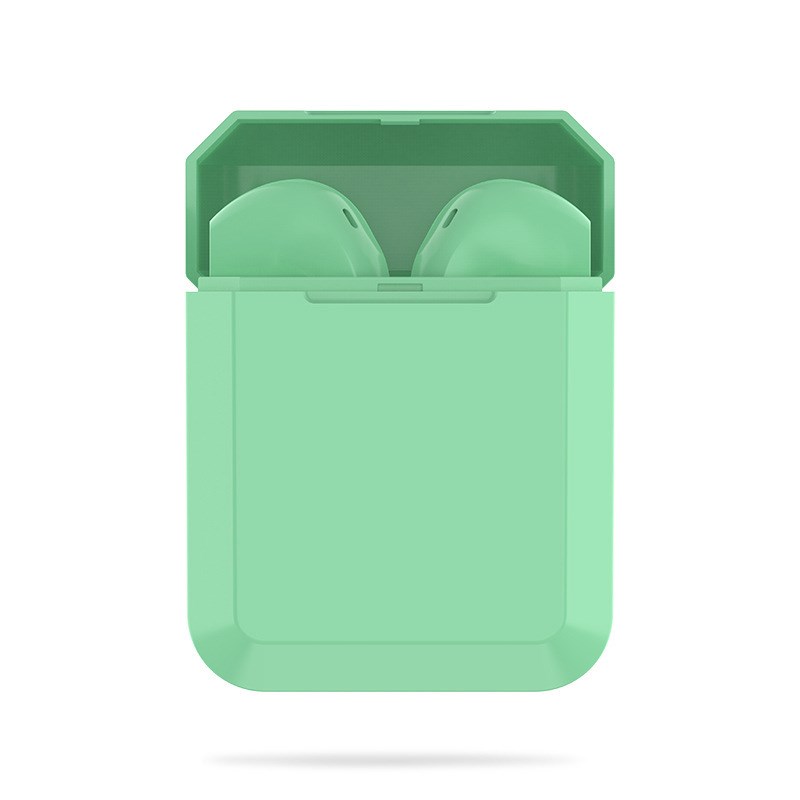 

In-ear Wireless TWS Earphones Bluetooth 5.0 Headphones with Charging Case - Green, iPhone 12 mini