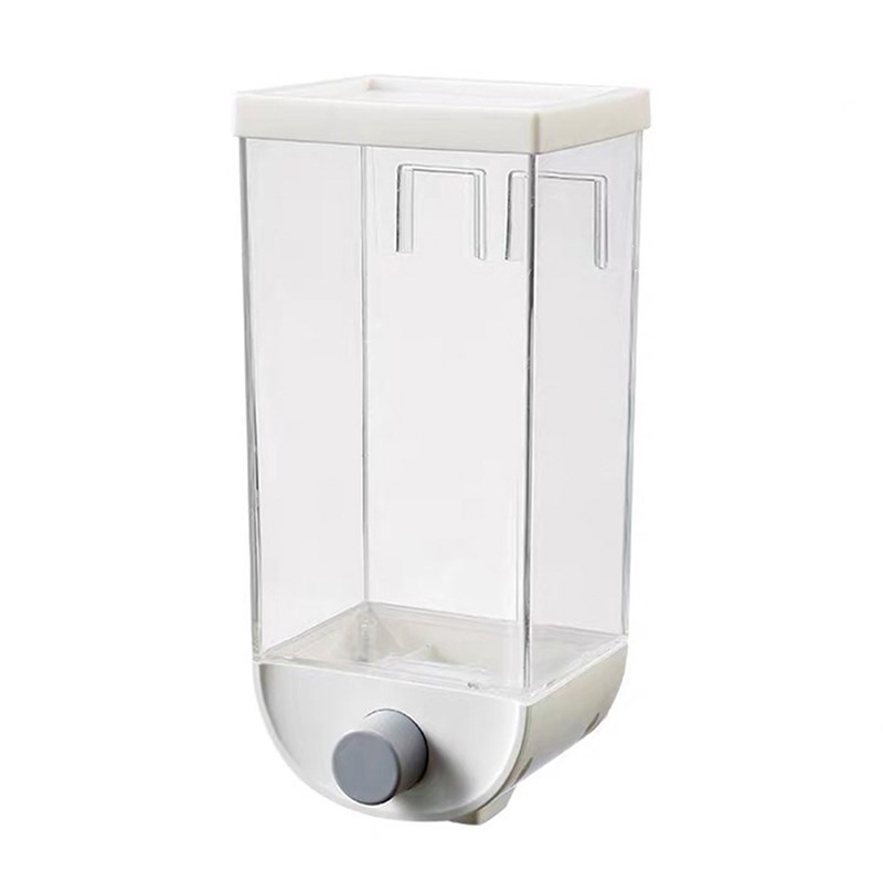

Kitchen Cereal Dispenser Wall Mounted Dry Food Storage Box Container - 1500ml