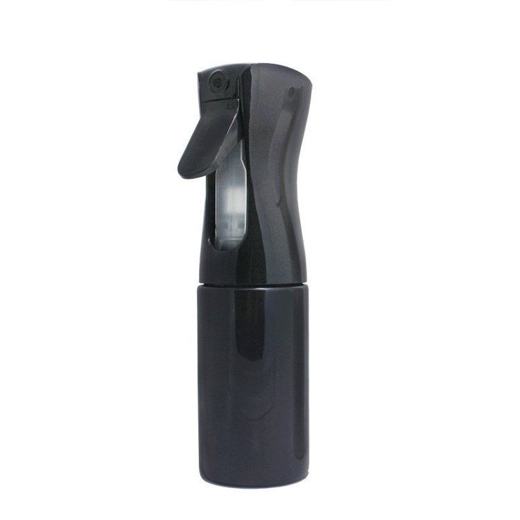 

150ML Mist Spray Bottle High Pressure Press Trigger Sprayer Makeup Hydration - Black/Size: S
