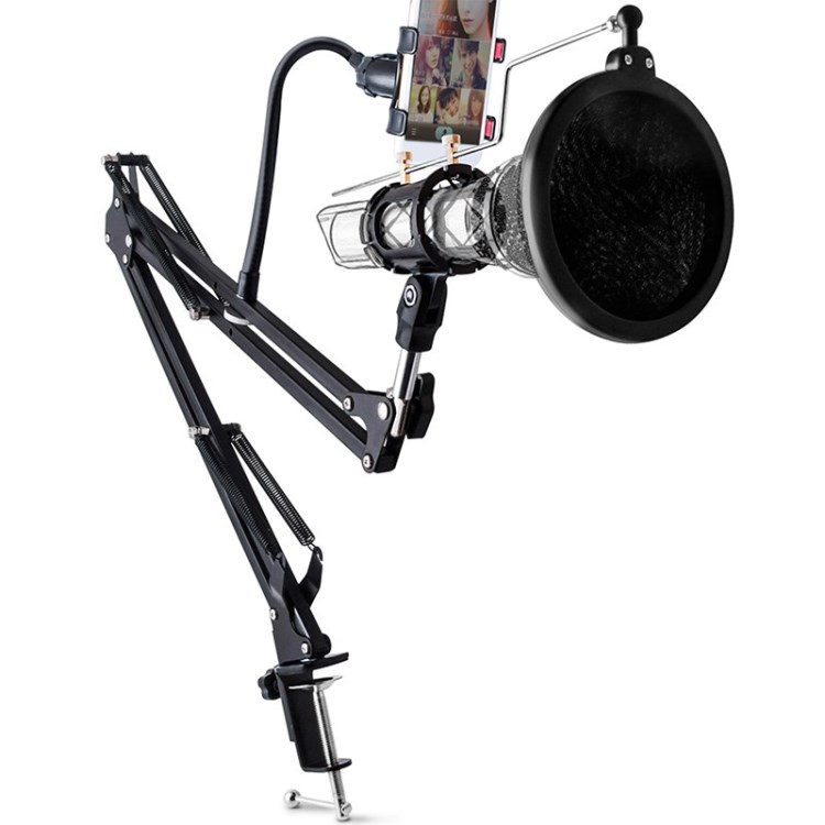

Mikrofonarmstand Professioneller Mic-Stand Mit Pop-Filter