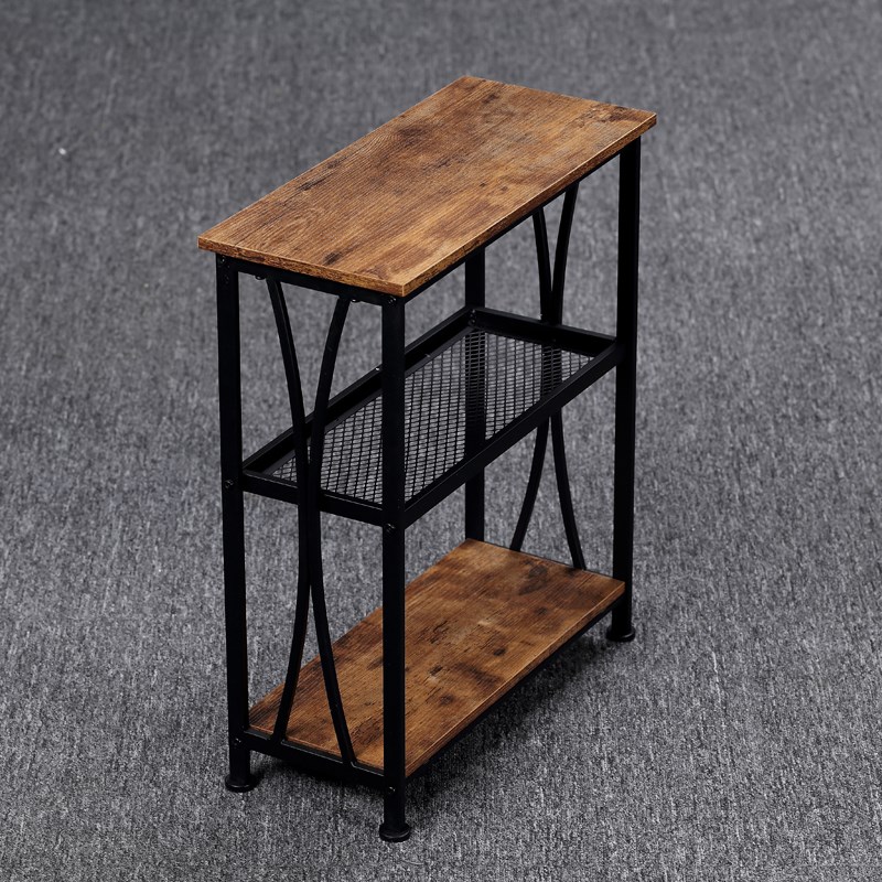 

3 -stufe Beistelltisch Mit Maschenspeicherregal, Schmaler Endtischsofa -couch Neben Dem Tisch (MOQ: 300)