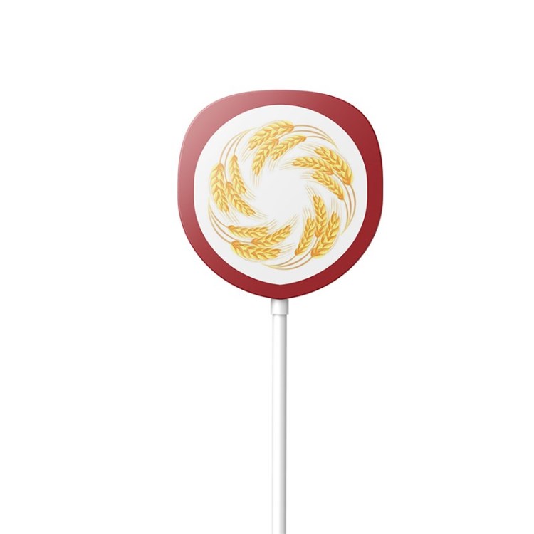 

LEMONDA SMART Y33 15W Wireless Magnetic Phone Charger Smartphone Charging Pad - Red, Universal
