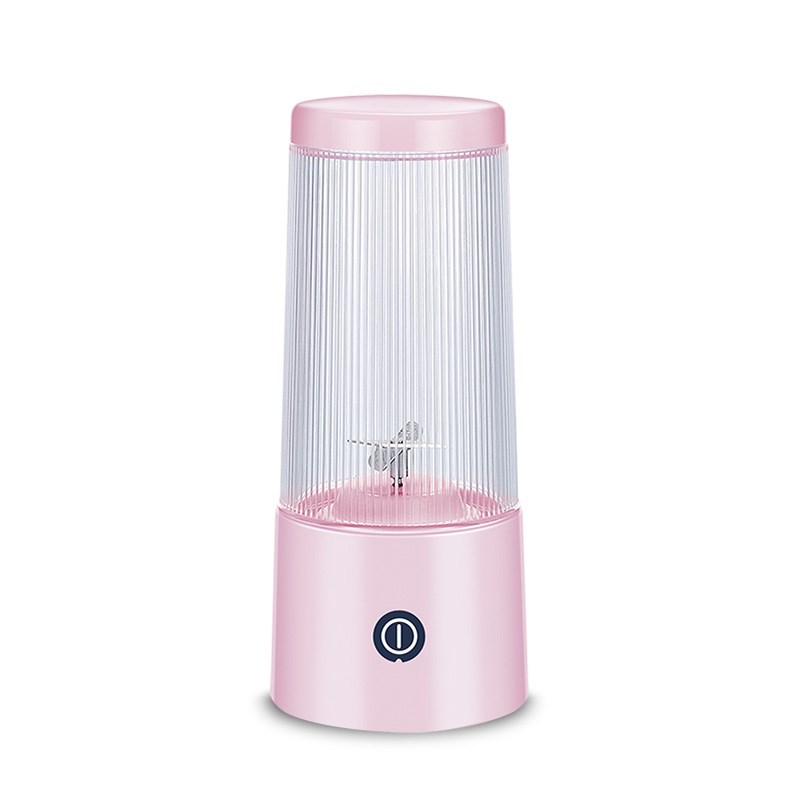 

350ml USB Juicer Cup 1500mAh Rechargeable Vegetables Fruit Squeezer - Pink