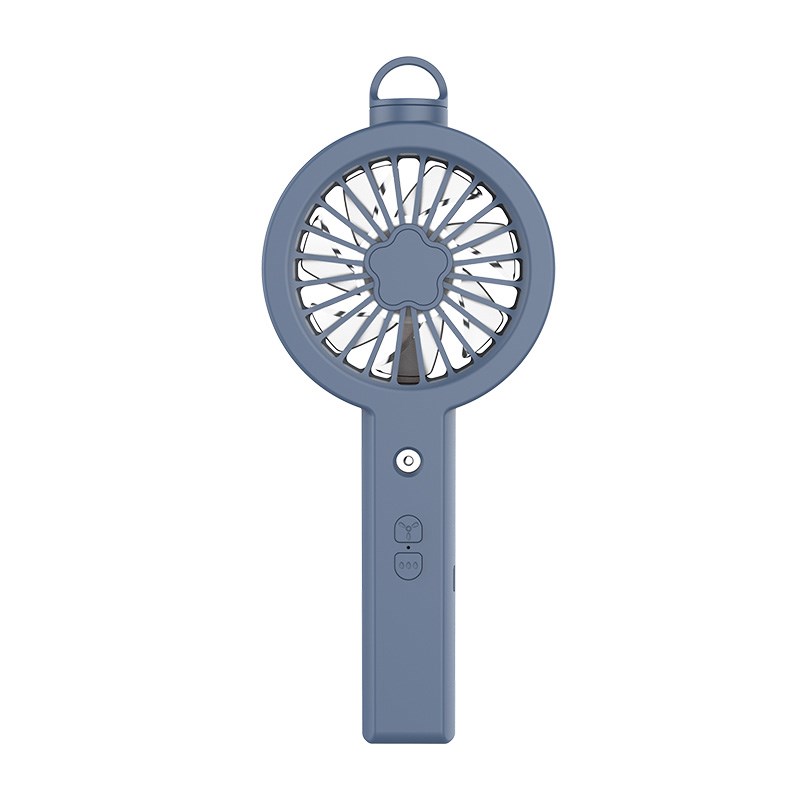 

Misting Fan 30ml Water Tank Rechargeable Handheld Mister Fan for Travel Camping - Blue