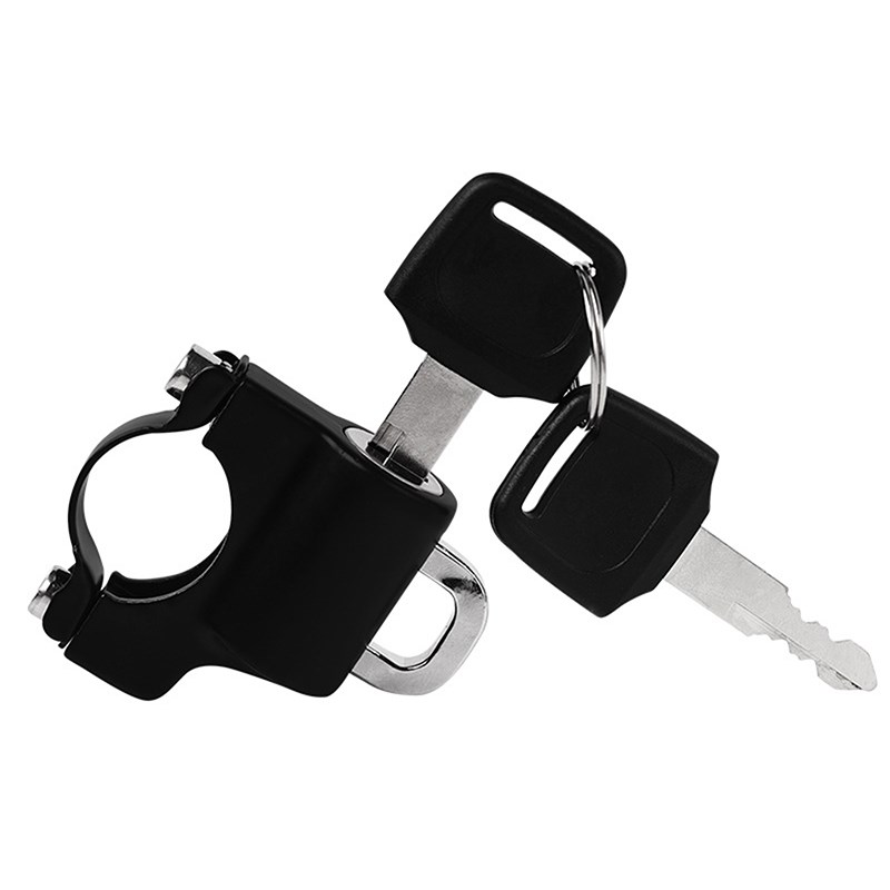 

Motorradhelmschloss Universal Anti-diebstahl-lenker-mount-haken-kit Mit 2 Tasten