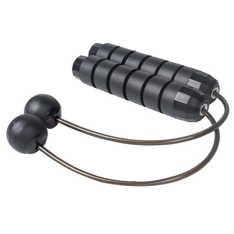

Gewichtiges Springseil Schnurloses Seil Überspringen Wireless Jumping Seil - Schwarz