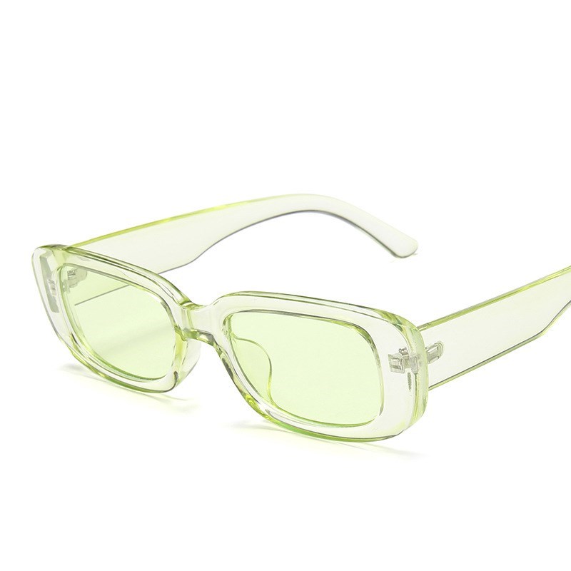 

Rectangle Women Sunglasses Retro Fashion Glasses UV Protection Eyewear Goggle - Green